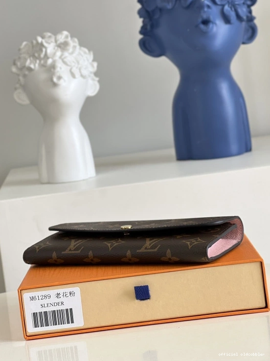 Official oldcobbler wallet EMILIE LOUIS VUITTON 0825